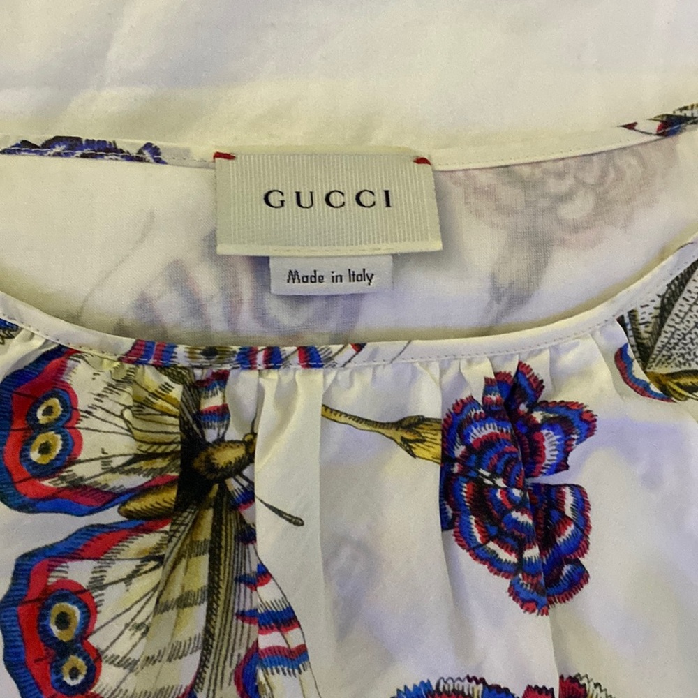 Gucci butter fly dress
